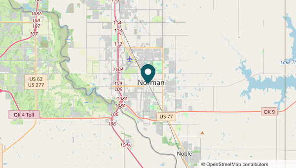 Norman area map